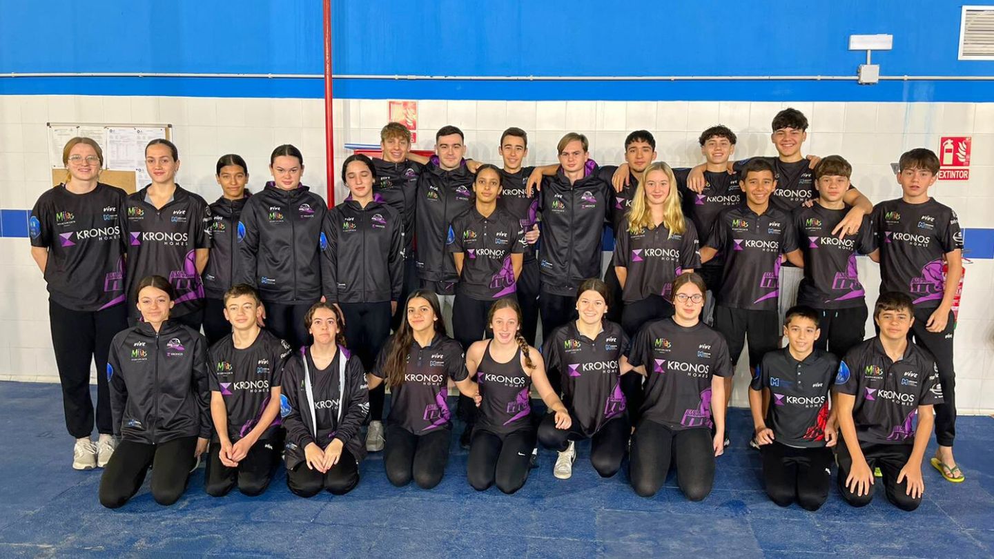 CN Mijas brilla en la Final de la Fase Provincial Liga Infantil, Júnior y Absoluta de Málaga